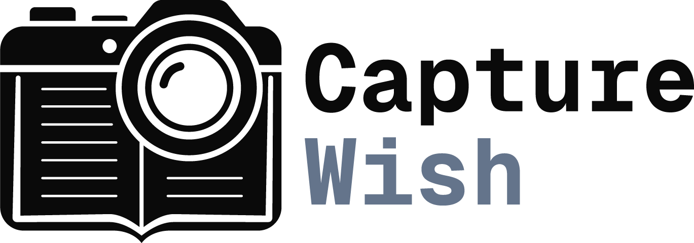 Logo Capture Wish, fotografia